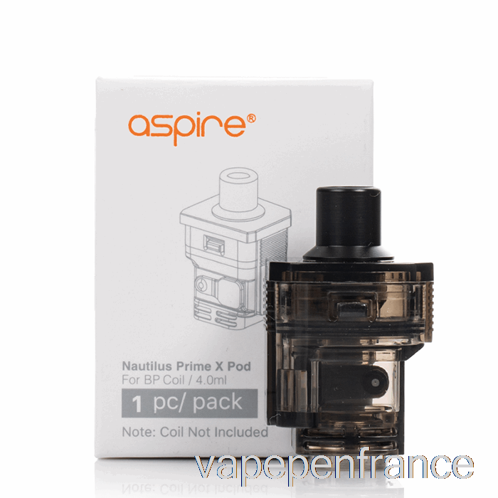 Aspire Nautilus Prime X Dosettes De Remplacement 4 Ml B-pod (bp Mesh) Stylo Vape